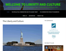 Tablet Screenshot of liberty-and-culture.com